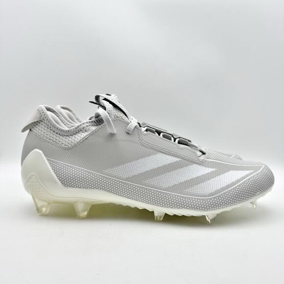 Adidas Mens Adizero Electric.1 Football Cleats US 12 Grey White Athletic NIB - Picture 3 of 12